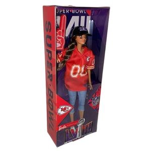 Barbie KC Chiefs Super Bowl Doll
